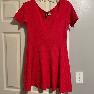 Red Divided H&M dress, size 12